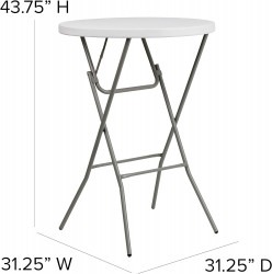 bar heigh floding tables 3 1712314362 Bar Height Folding Table