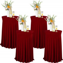 bar heigh floding tables cover 1712315824 Bar Height Table Skirt / Table Cloth