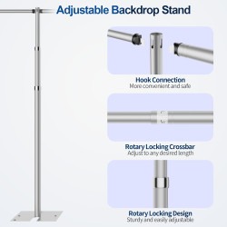 Back Drop Stand 4 1734758068 Backdrop Stand 20 x 10 ft