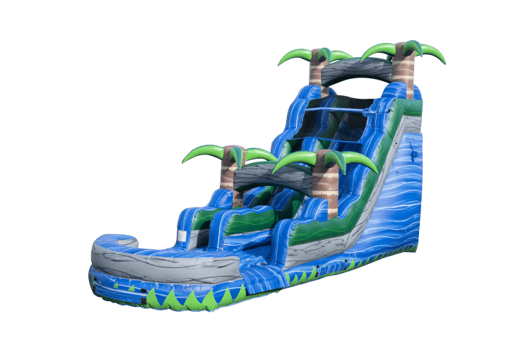 Blue Crush Water Slide 18 ft height