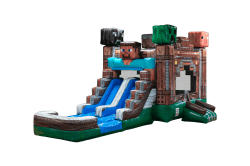 Pixelated Pool and Stopper Combo