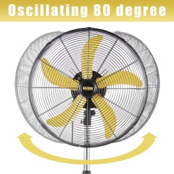 3 1758303457 Fan - 20 Inch Oscillating - Commerical